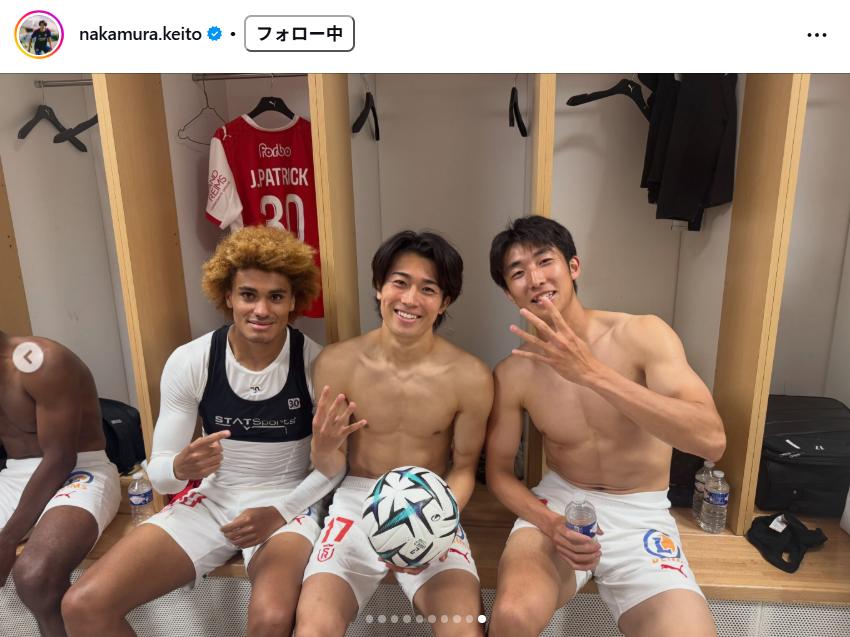 中村敬斗のインスタグラムから