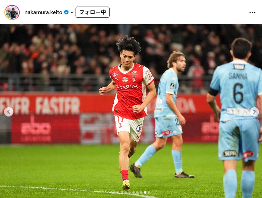 中村敬斗のインスタグラムから
