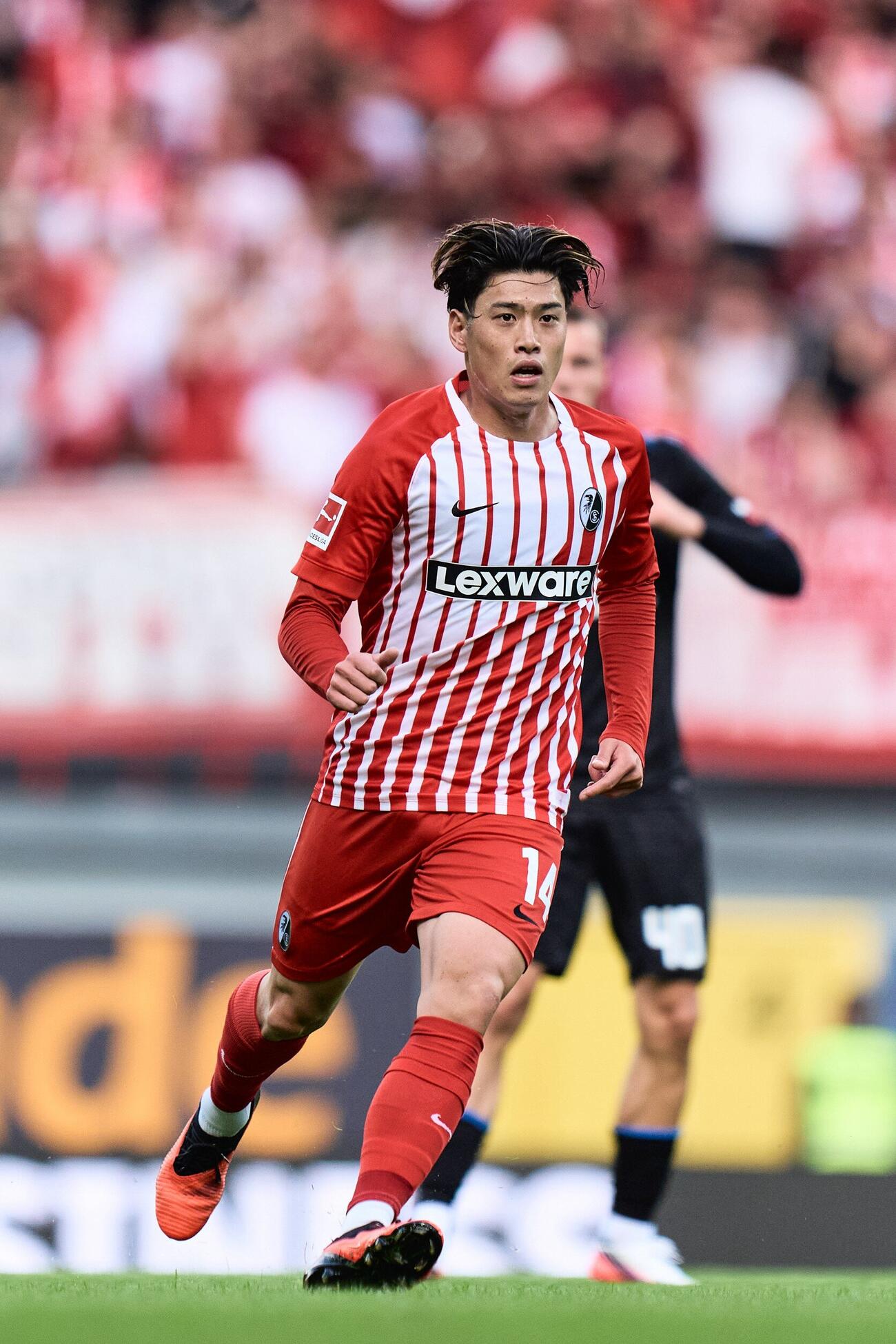 開幕2連勝と好調なチームをけん引するフライブルクMF鈴木唯人（ブンデスリーガ提供）