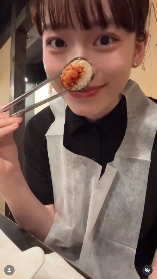 由布菜月のインスタグラムから