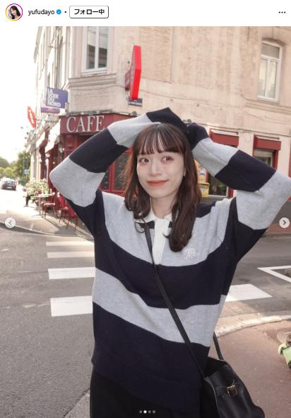 由布菜月のインスタグラムから