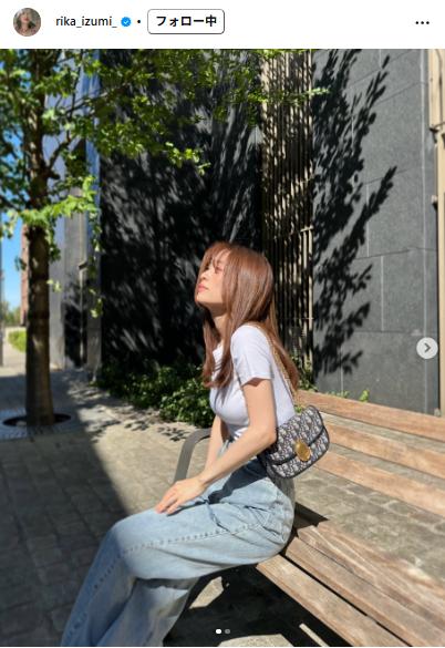 泉里香のインスタグラムから