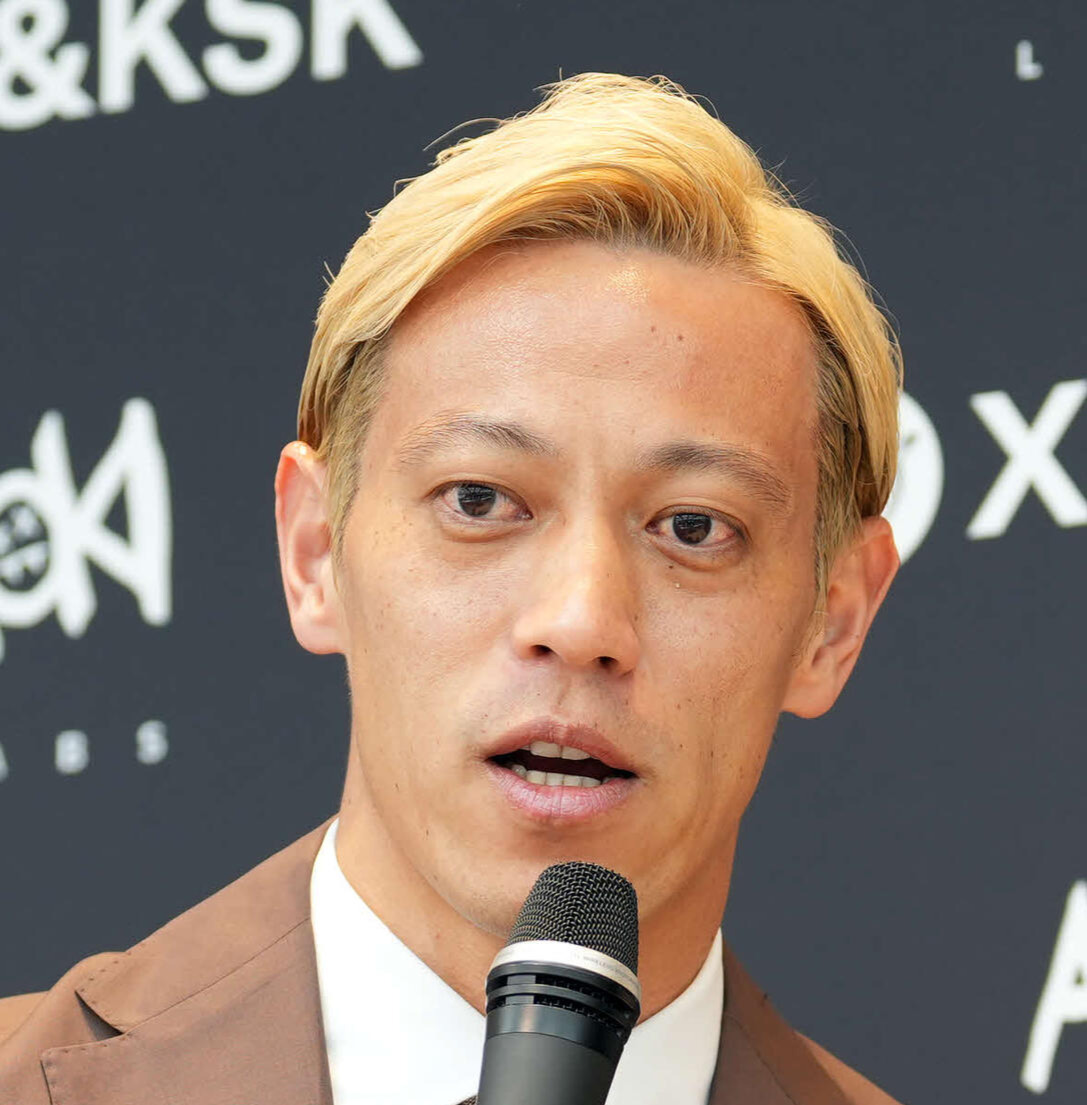 本田圭佑（26年3月撮影）