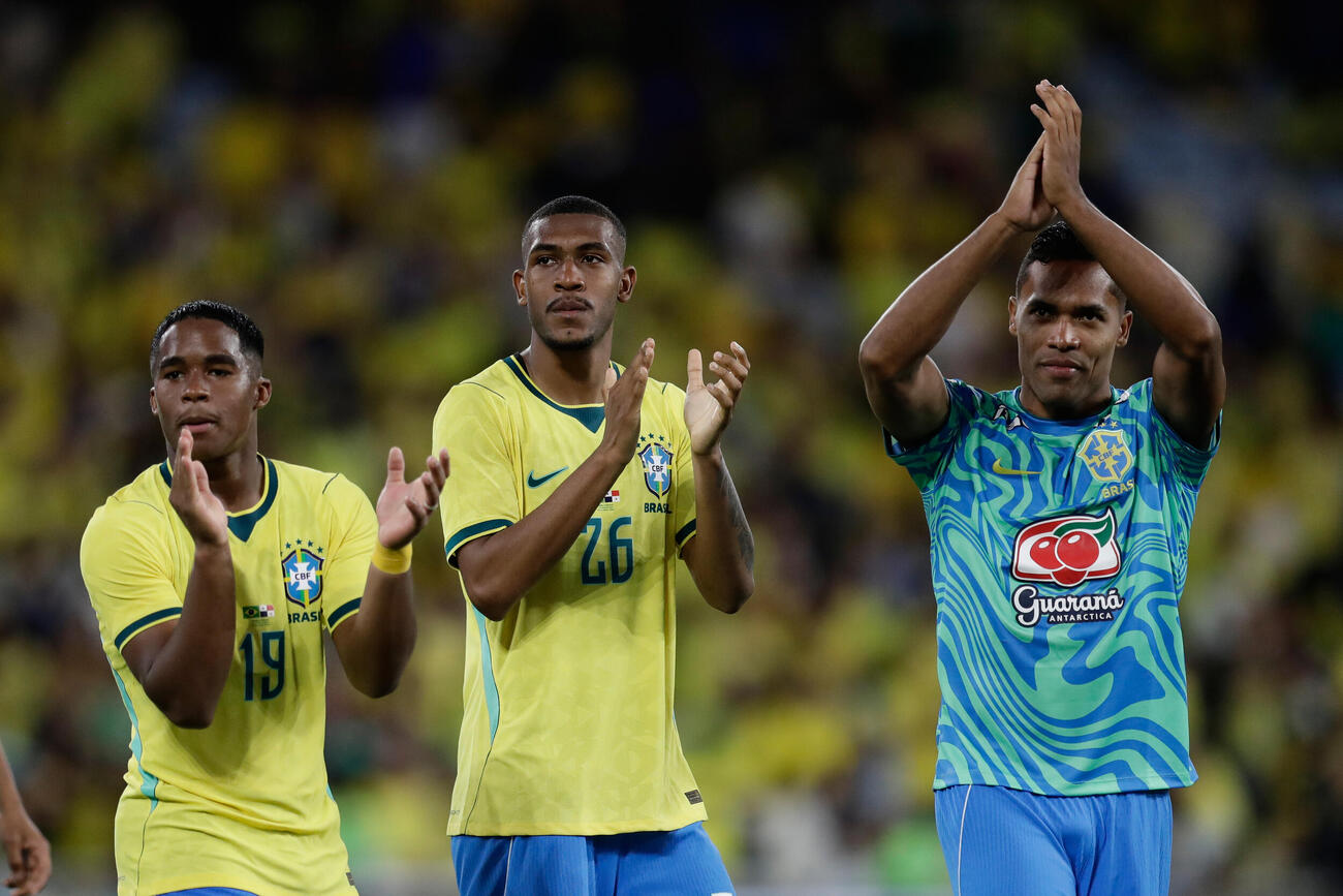 パナマに6－2で勝利したブラジル代表（AP）