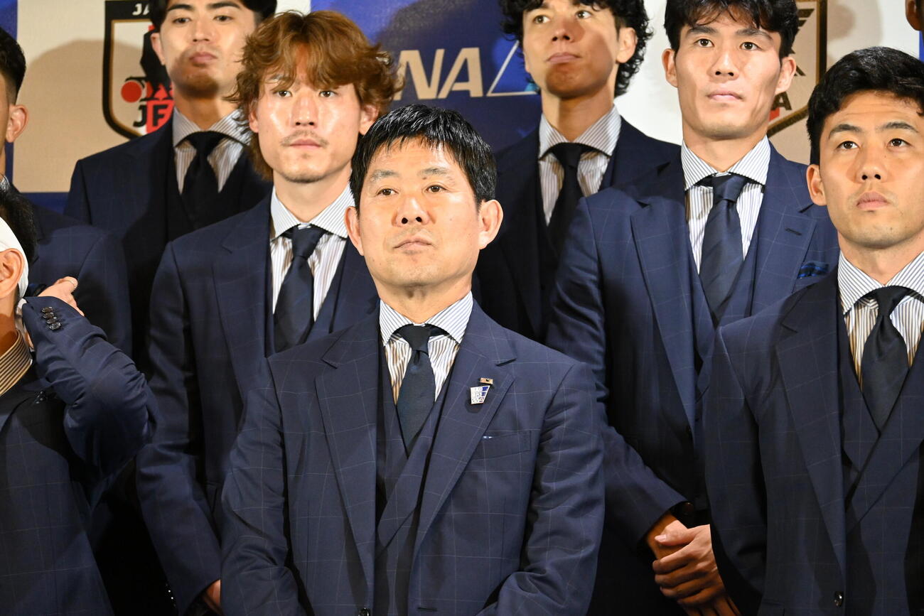 事前合宿地のモンテレイへ出発する日本代表（撮影・飯岡大暉）
