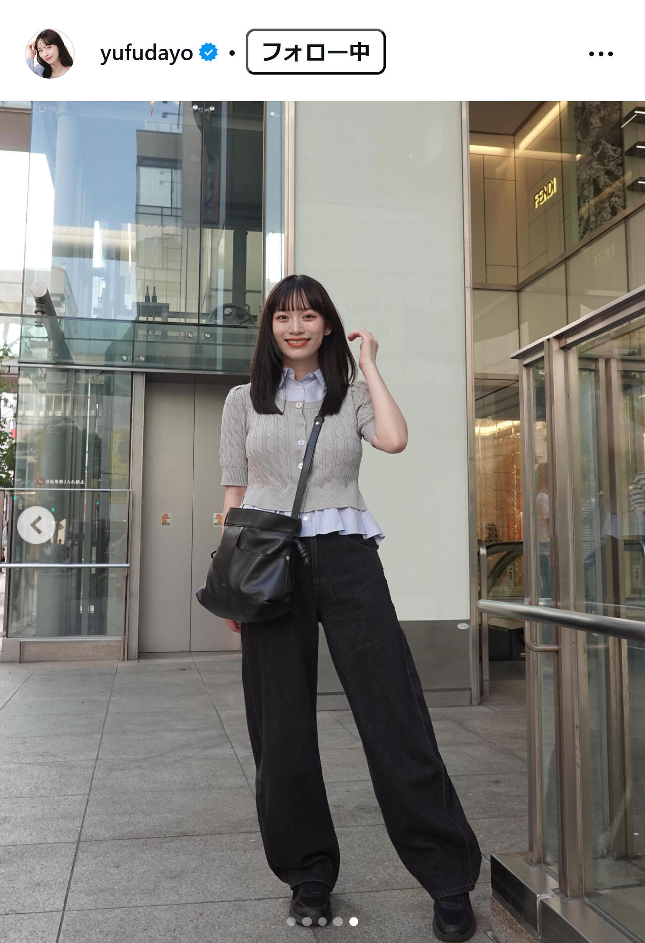 由布菜月のインスタグラムから