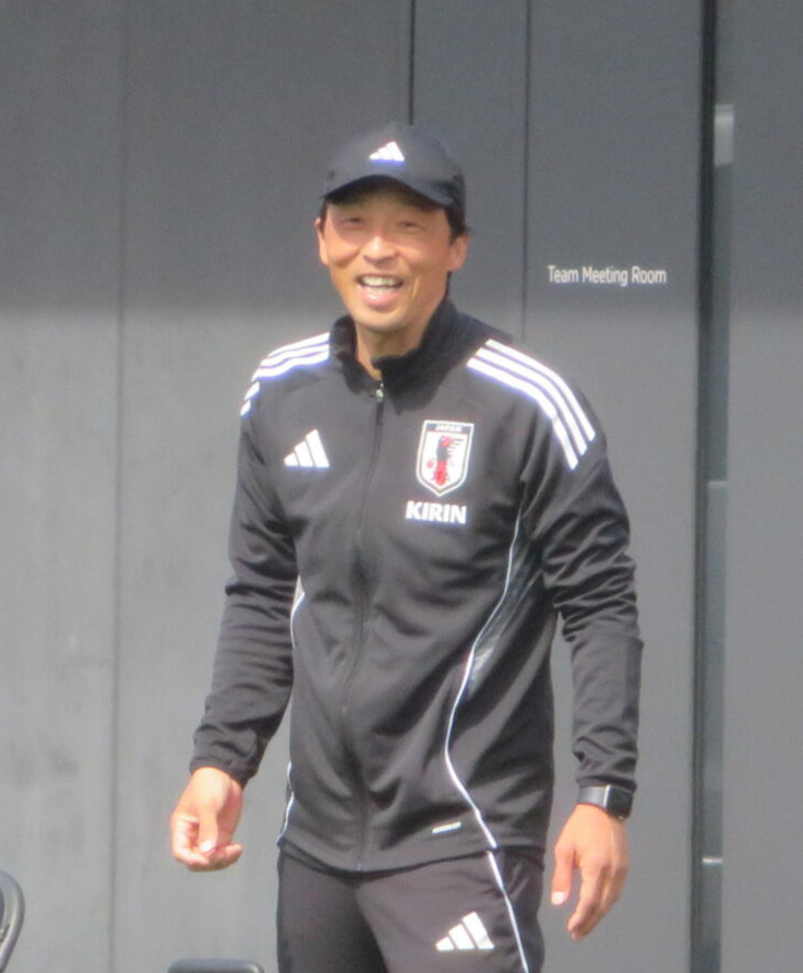 U－19日本代表の山口智監督（2026年4月撮影）