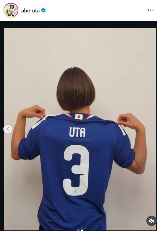 阿部詩のインスタグラムから