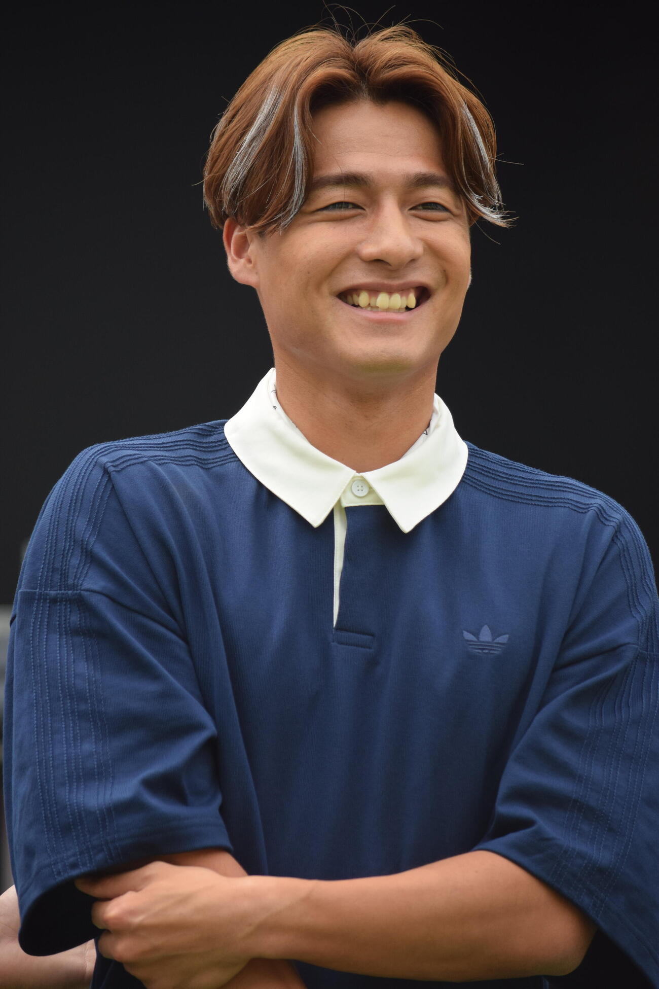 イベントに登場した佐野航大（撮影・山田遼太郎）