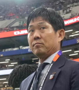 オランダ戦での森保一監督（2026年6月14日撮影）