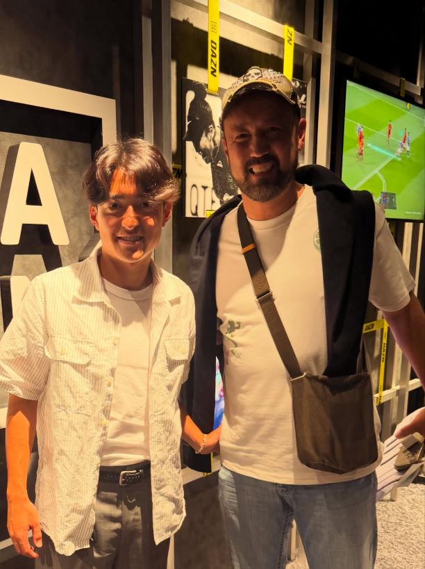 闘莉王氏のインスタグラムから