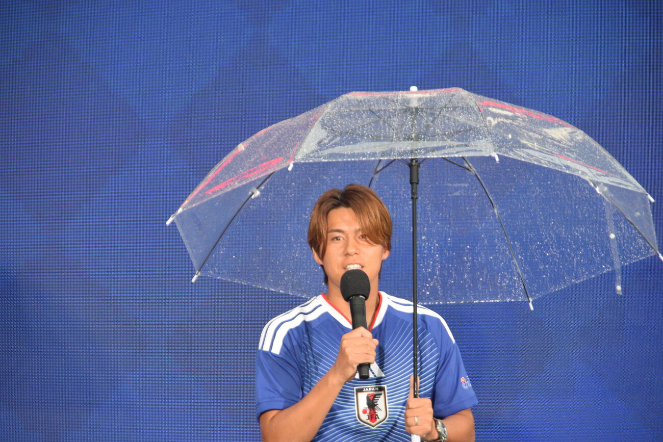 イベントに出席した森保圭悟さん