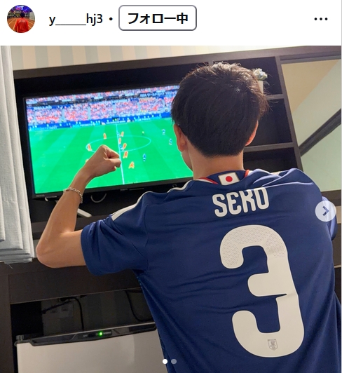 瀬古優斗のインスタグラムから