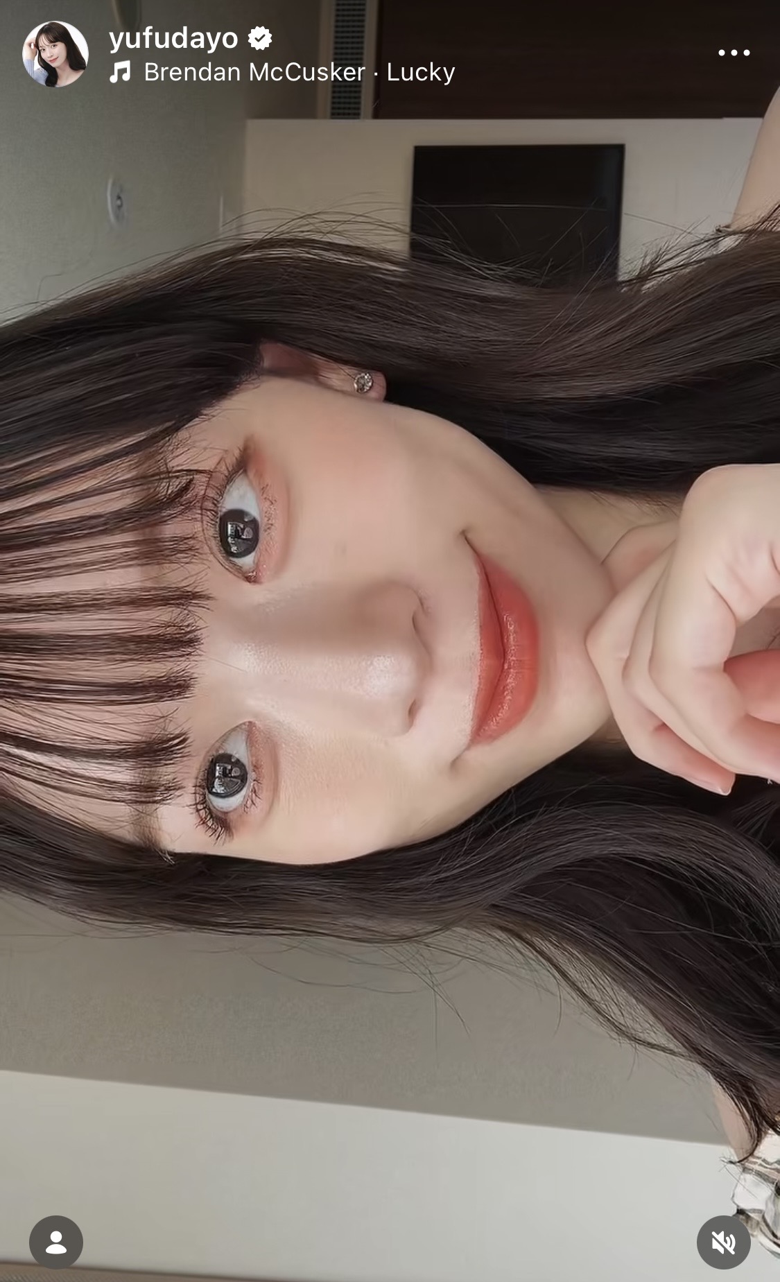 由布菜月インスタグラムから