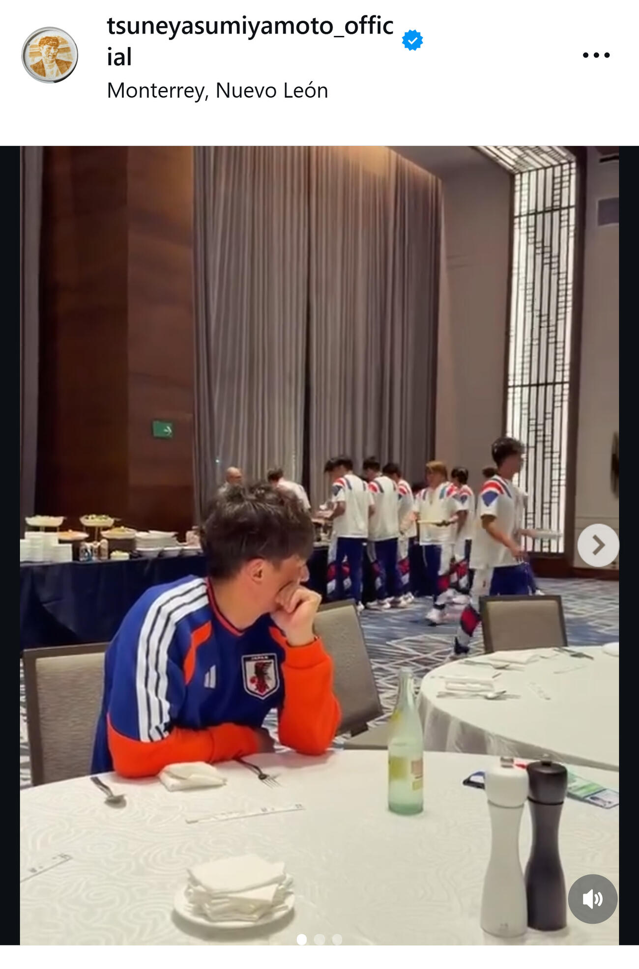 宮本恒靖会長のインスタグラムから