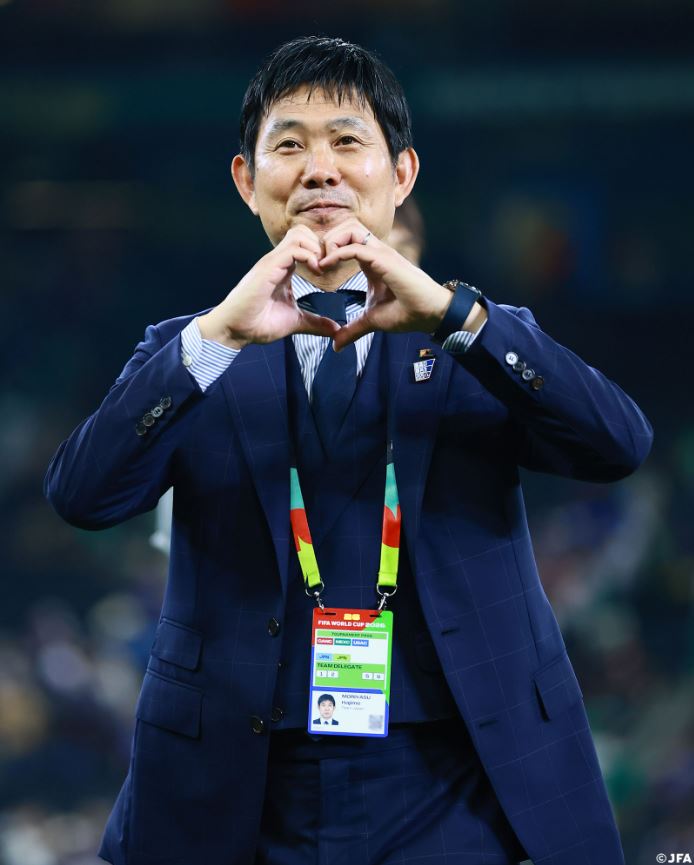 日本サッカー協会のXから