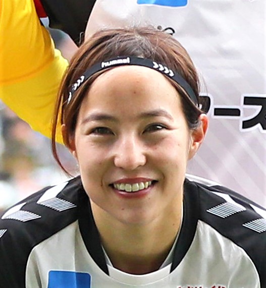 サッカー女子日本代表の北川ひかる（2024年1月撮影）