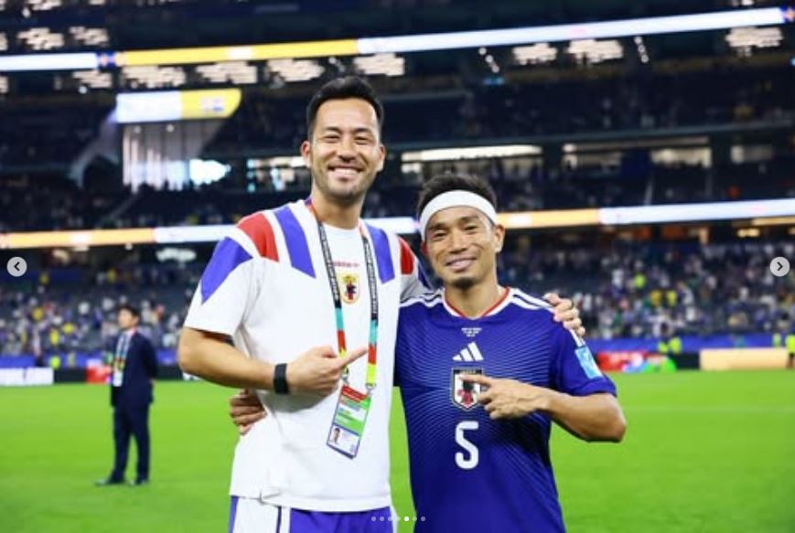 長友佑都のインスタグラムから