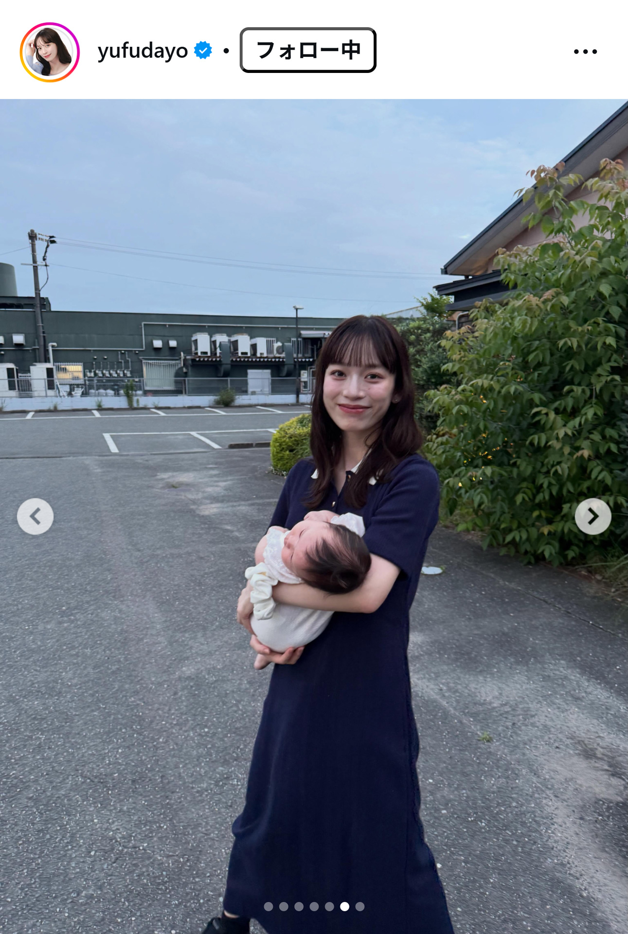 由布菜月のインスタグラムから