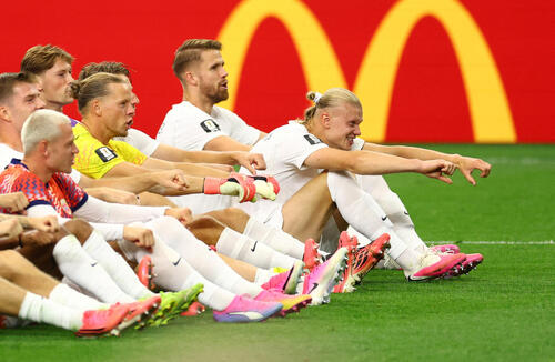 G*m様 ノルウェー代表 ハーランド ブラジル戦 MDTW杯パッチ付 ブラジル戦勝利の可能性「かなり少ない」怪物ハーランドの“正直すぎる