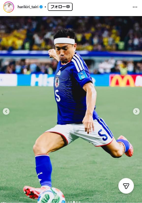 平愛梨のインスタグラムから