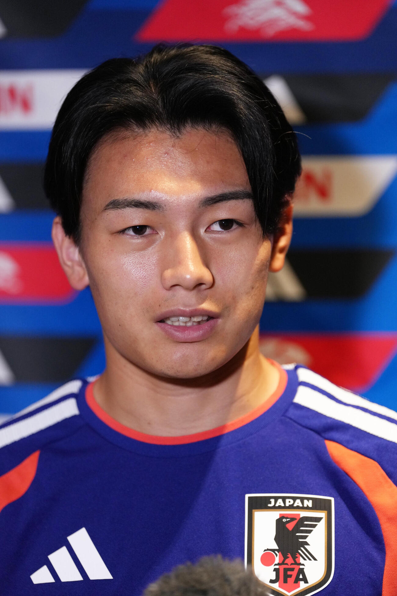 上田綺世（2026年6月撮影）