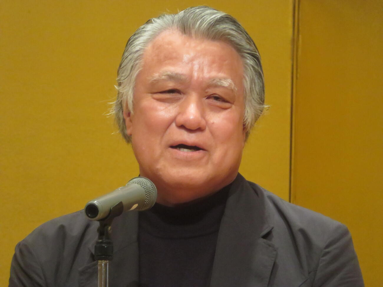 日本サッカー協会の田嶋幸三名誉会長（2026年3月撮影）