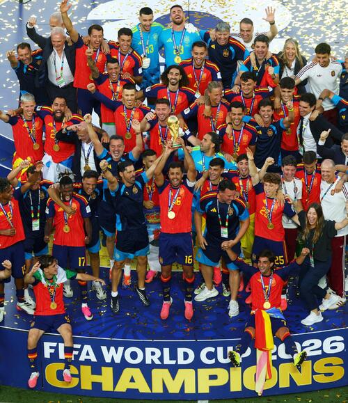 FIFAが決勝のスタッツ公開 スペインは9割パス成功、アルゼンチンの