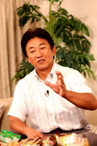 野球界の変化の必要性を語る田尾安志氏