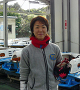 紅一点で参戦の浜村美鹿子(撮影・窪寺伸行)