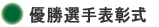優勝選手表彰式