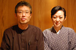 露庵　亀甲屋ご主人　山森章弘さん　女将の眞知子さん