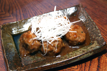 本鴨の肉だんご