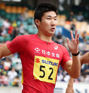 桐生祥秀10秒25で１着 ダイヤモンドリーグ 陸上 日刊スポーツ