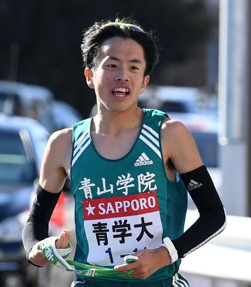 GMOの下田裕太（１８年１月３日撮影）