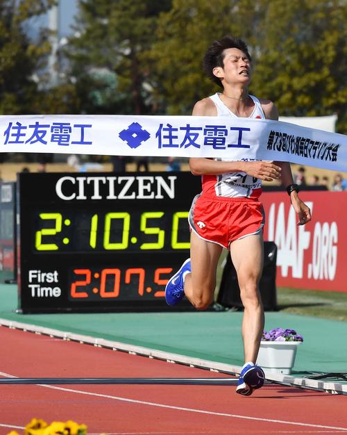 富士通の中村匠吾（2018年3月4日撮影）
