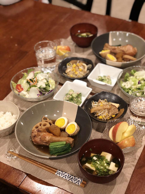 大迫の妻あゆみさんの料理
