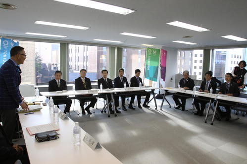 実務者会議を行った北海道・札幌・北海道警察の担当者（撮影・西塚祐司）