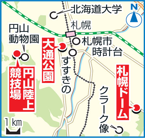 東京五輪マラソンの発着点3案