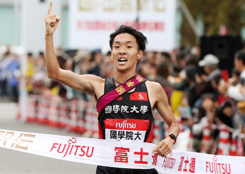 国学院大・土方英和（2019年10月14日撮影）