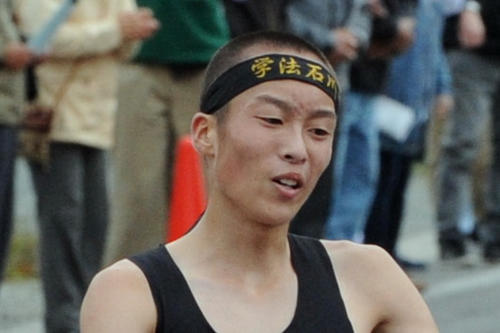 学法石川・松山和希（2019年10月24日撮影）