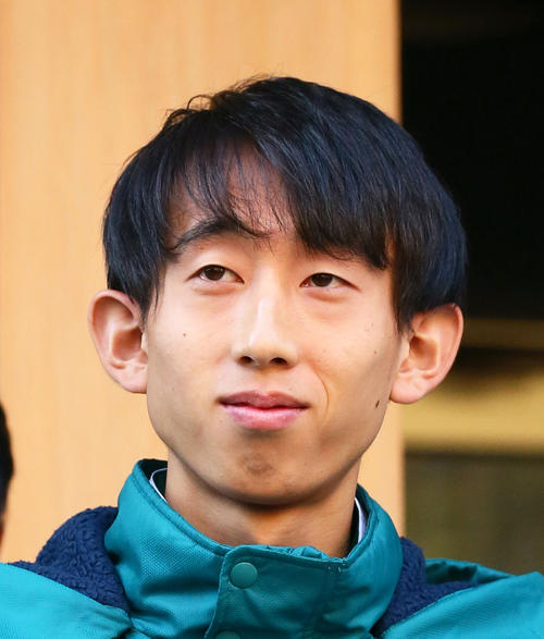 青学大壮行会で箱根駅伝への思いを語った岸本大紀（2019年12月16日撮影）