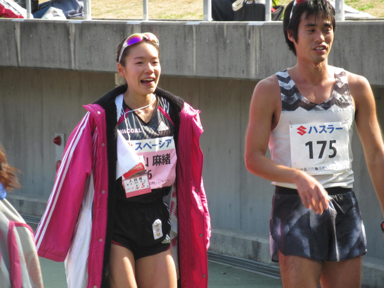 日本人トップの5位でゴールした一山