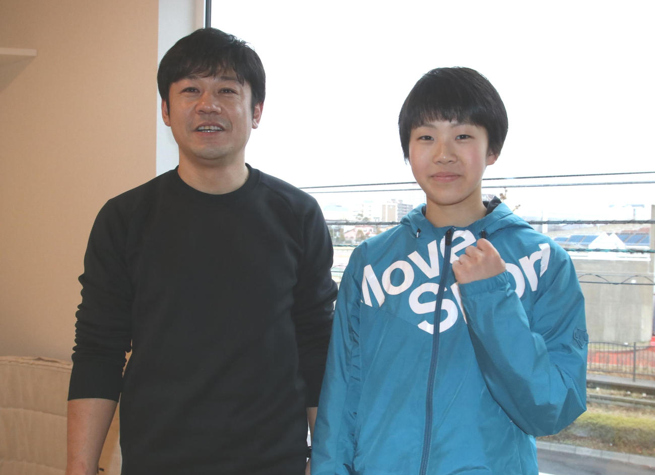 4月からも二人三脚で歩むNASSの高松代表（左）と佐藤