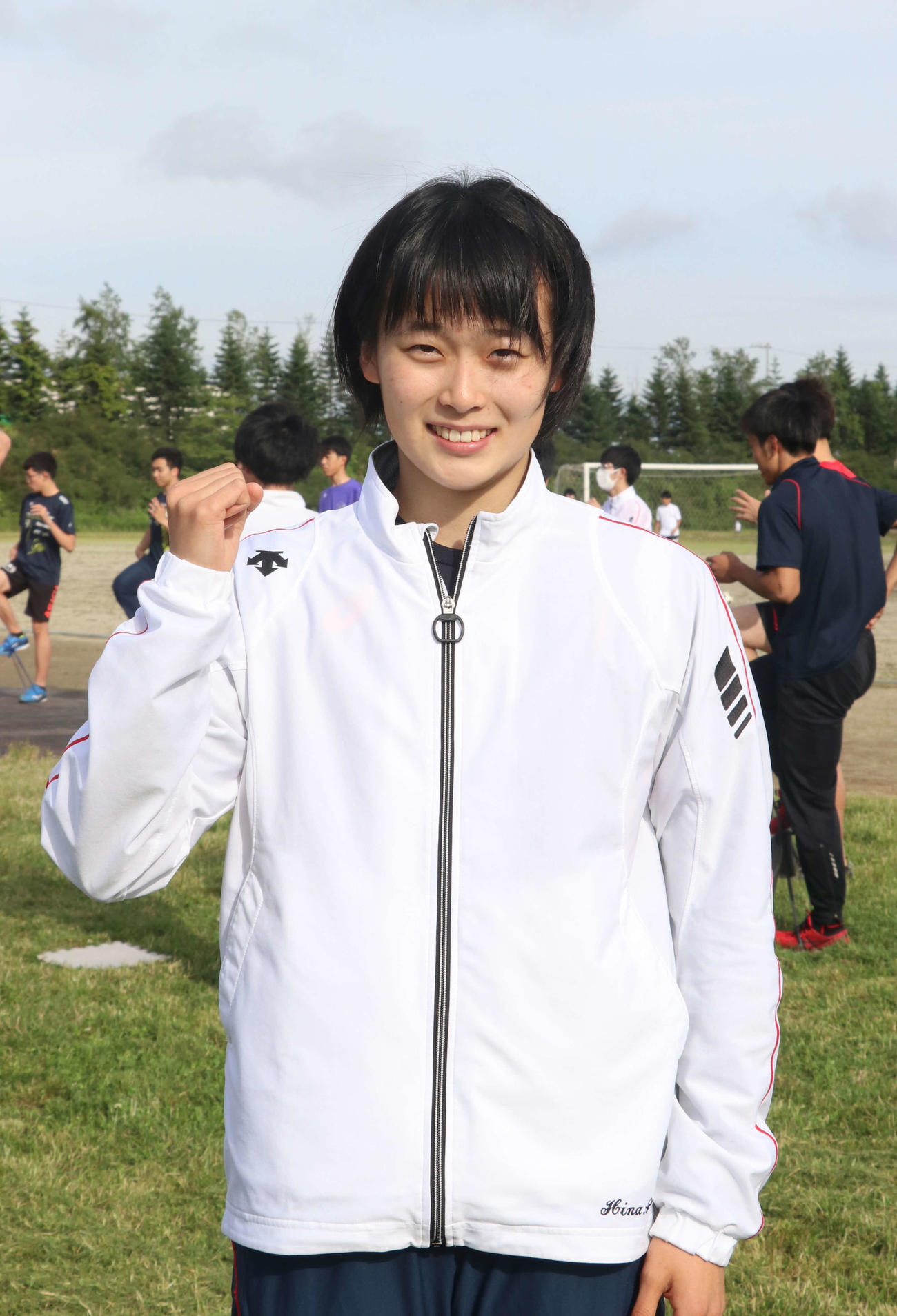 日本選手権優勝を目指す立命館慶祥・石堂（撮影・浅水友輝）