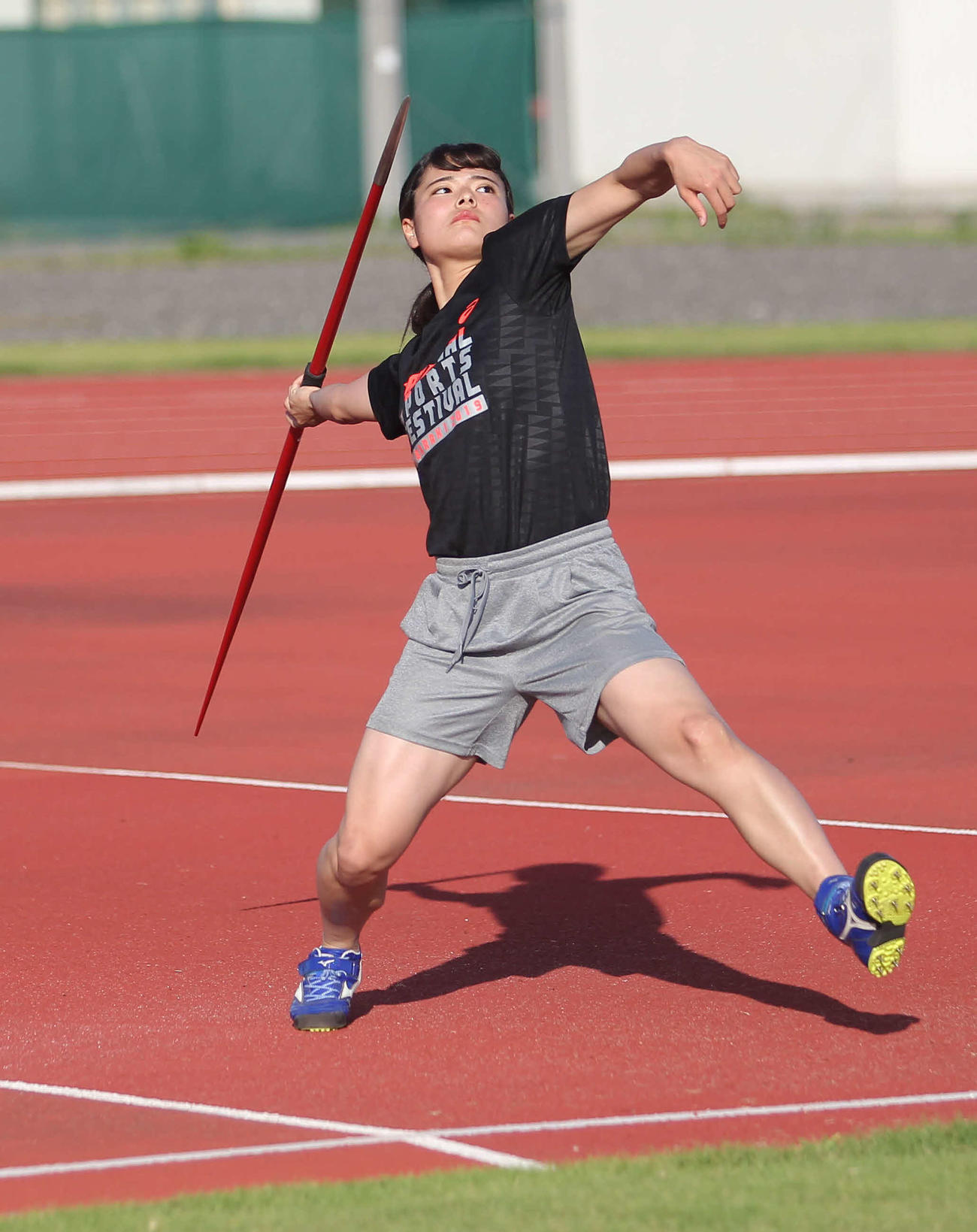 やり投げの高校チャンピオン木村玲奈は、大学日本一、日本選手権制覇を目指す