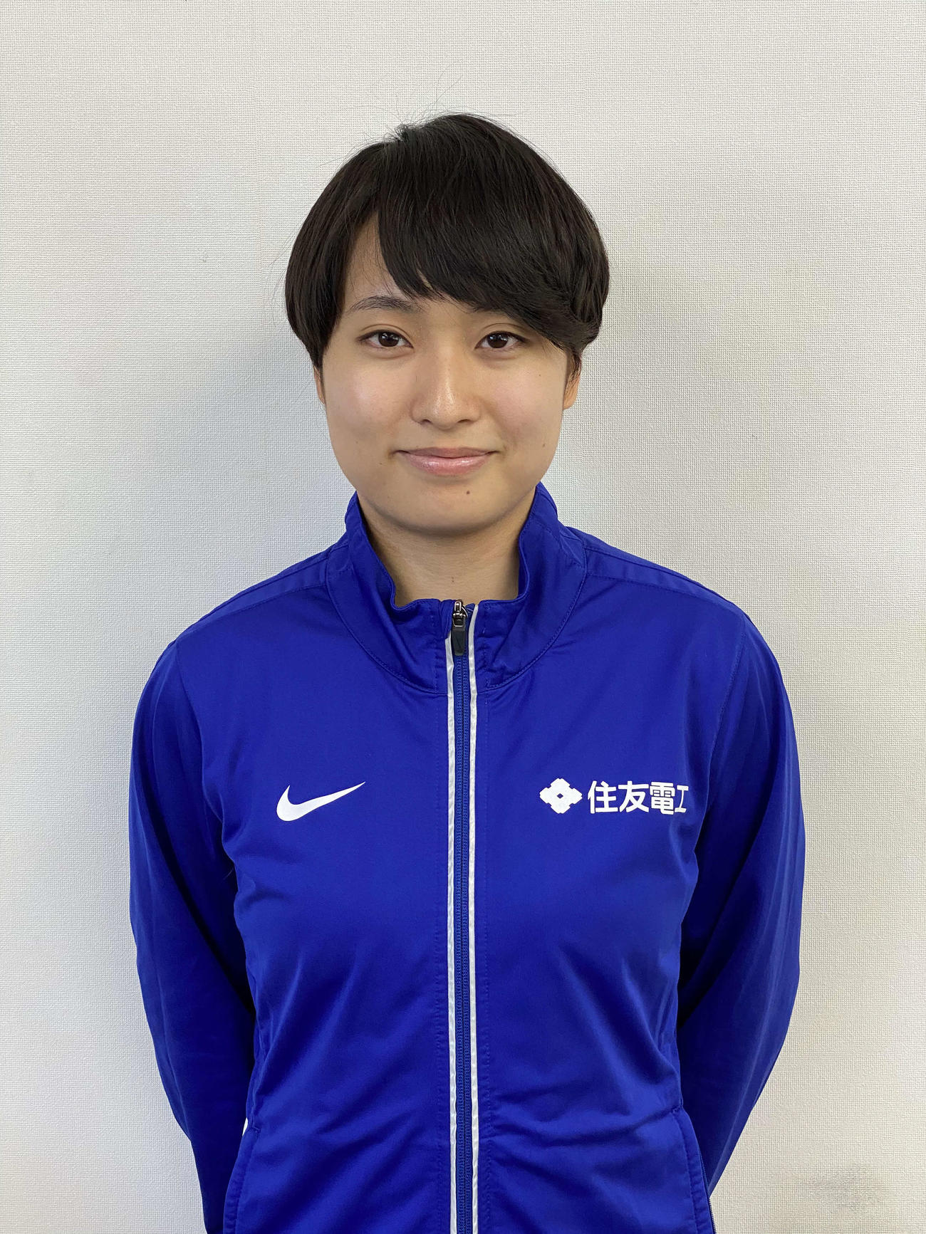 社会人での飛躍を誓う陸上女子短距離の御家瀬（住友電工提供）