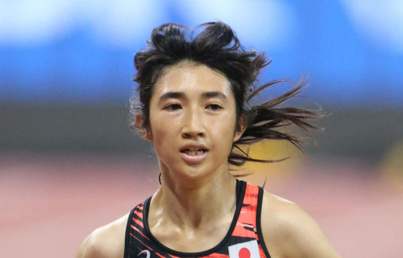 田中希実（2019年10月5日撮影）