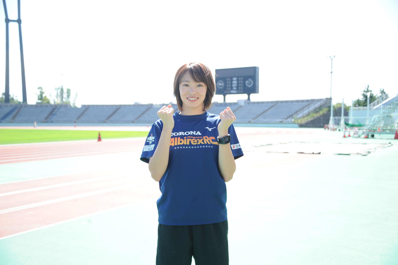 日本選手権での活躍を誓う広田