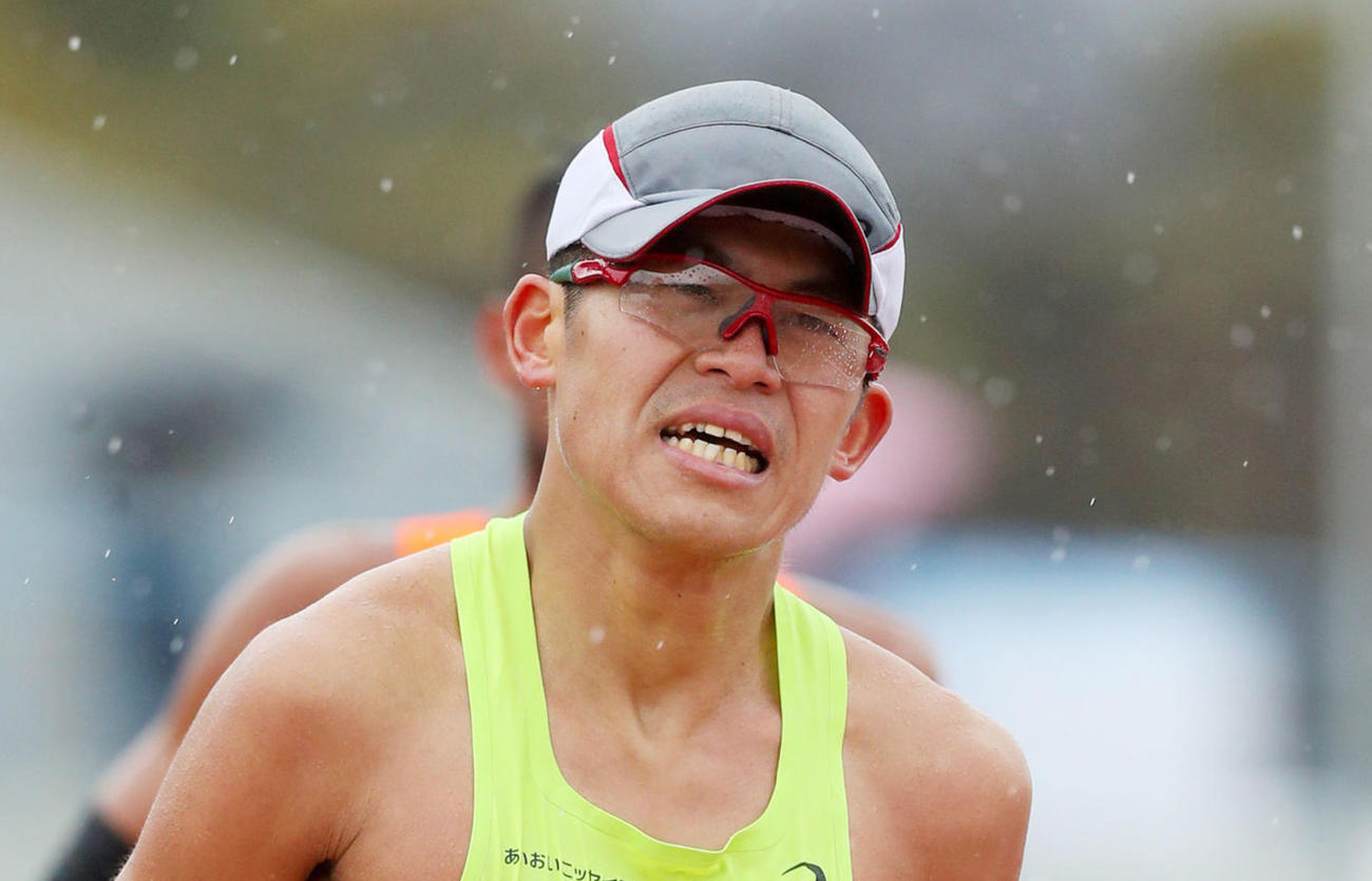 川内優輝（2020年3月8日撮影）